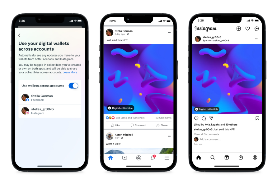 Facebook And Instagram Join The List Of Social Platforms Integrating NFTs Onto Their Platforms, Now Let Users Post NFTs