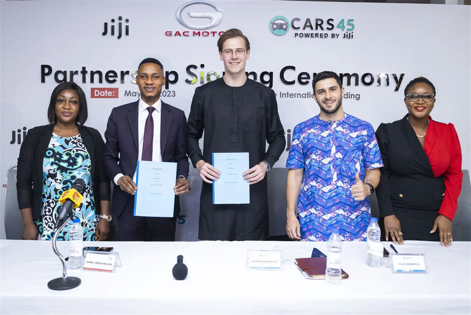 GAC Motor Nigeria, Jiji, and Cars45 Forge Powerful Partnership To Revolutionise The Automotive Industry